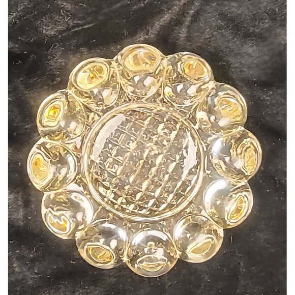 Vintage Pressed Glass "Boopie" Candle Holder - Picture 10 of 15